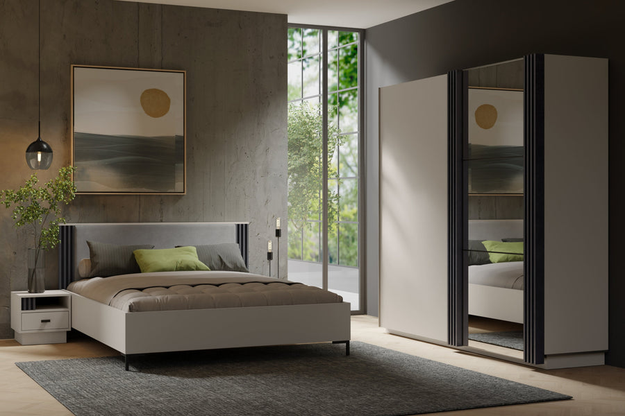 Nachttisch – ALLMO System 20 – Moderner Nachttisch für Schlafzimmer