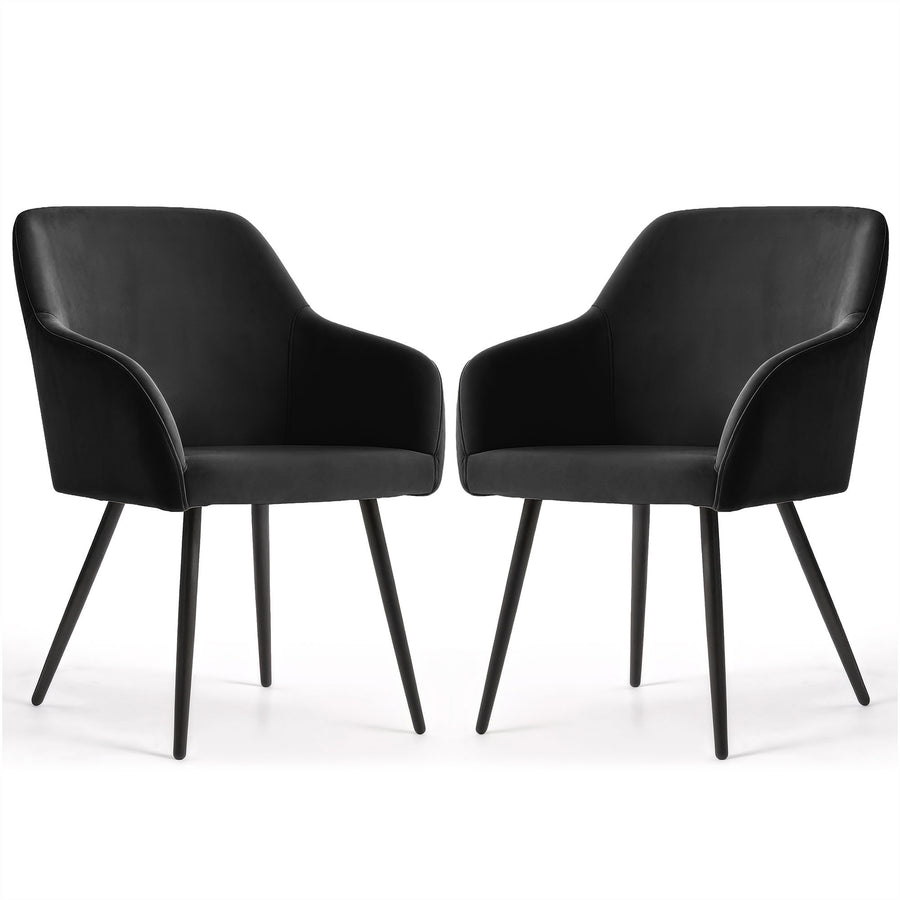 Stuhl Set – ESTELLE – Luxuriöse Samtstühle für elegantes Wohnen