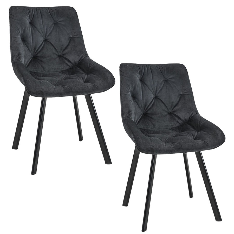 Stuhl Set – Gepolsterte Esszimmerstühle mit eleganter Steppung