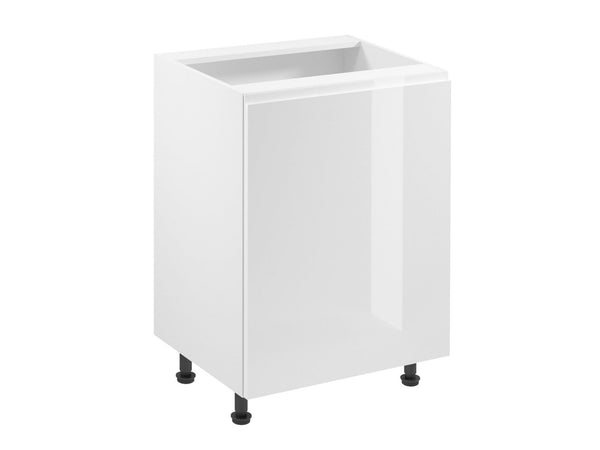 Glanzia Unterschrank 60 cm D60 – Weiß Hochglanz
