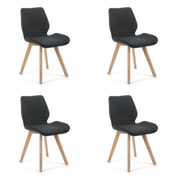 Stuhl Set – Leichtes Design im 4er Set für moderne Räume