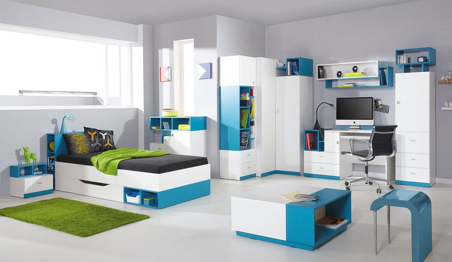 Kinderbett – MOBI System 18 – Modernes Jugendbett ohne Matratze