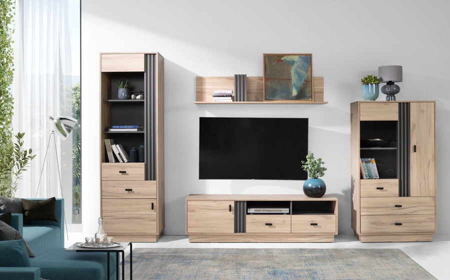 Hängeregal – ALLMO System – 110–140 cm – Designstarke Wandaufbewahrung