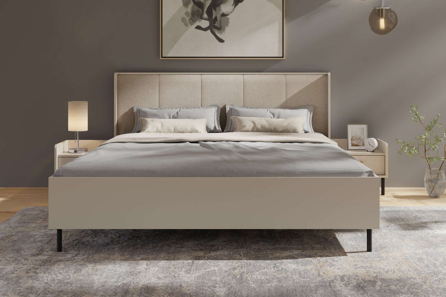 Polsterbett – GRANDE – Komfort und Stauraum in modernem Design