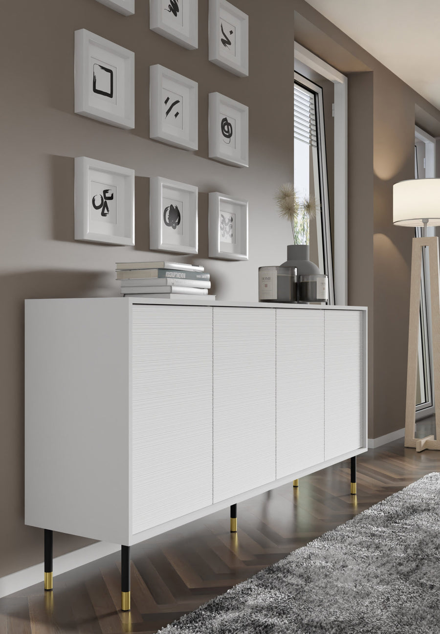 Kommode – SHERWOOD I – 180 cm Moderner Schrank mit Holzoptik
