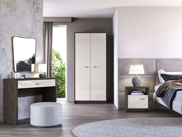 Schlafzimmer Set 3-teilig – AVANTE – Modernes Möbelset mit viel Stauraum