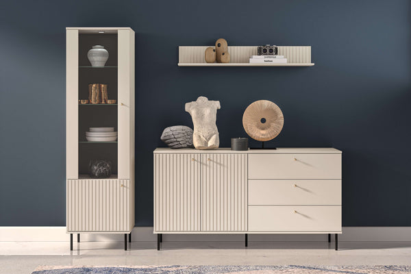 Wohnzimmer Set 3-teilig – SOPHIE – Stilvolle Wohnkombination mit modernem Design