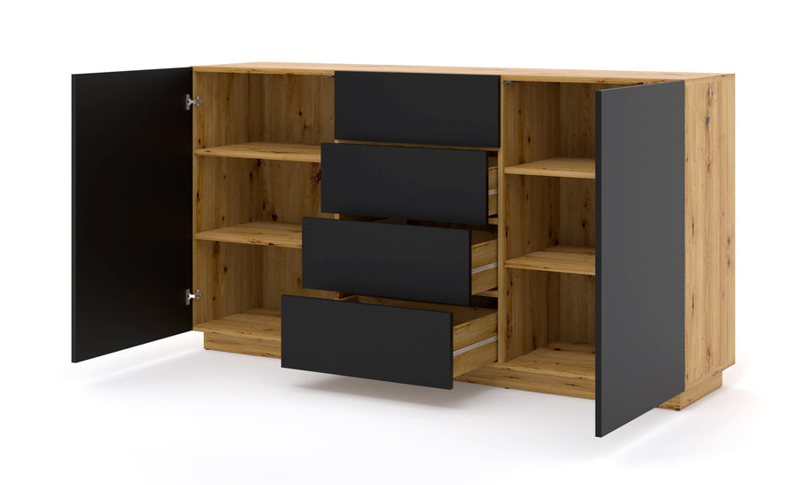 Kommode – AURA – Sideboard mit Schubladen und Türen