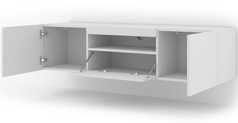 TV-Schrank – AURA – Modernes Hänge- und Standmöbel mit Stauraum