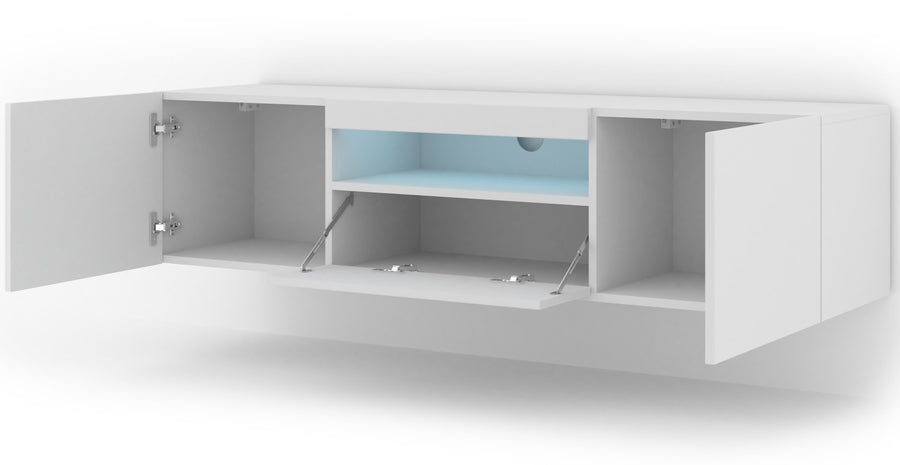 TV-Schrank – AURA – Modernes Hänge- und Standmöbel mit Stauraum