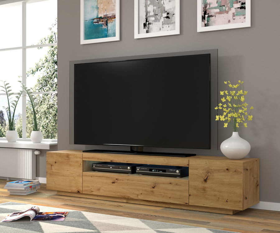 TV-Schrank – AURA – Modernes Hänge- und Standmöbel mit Stauraum