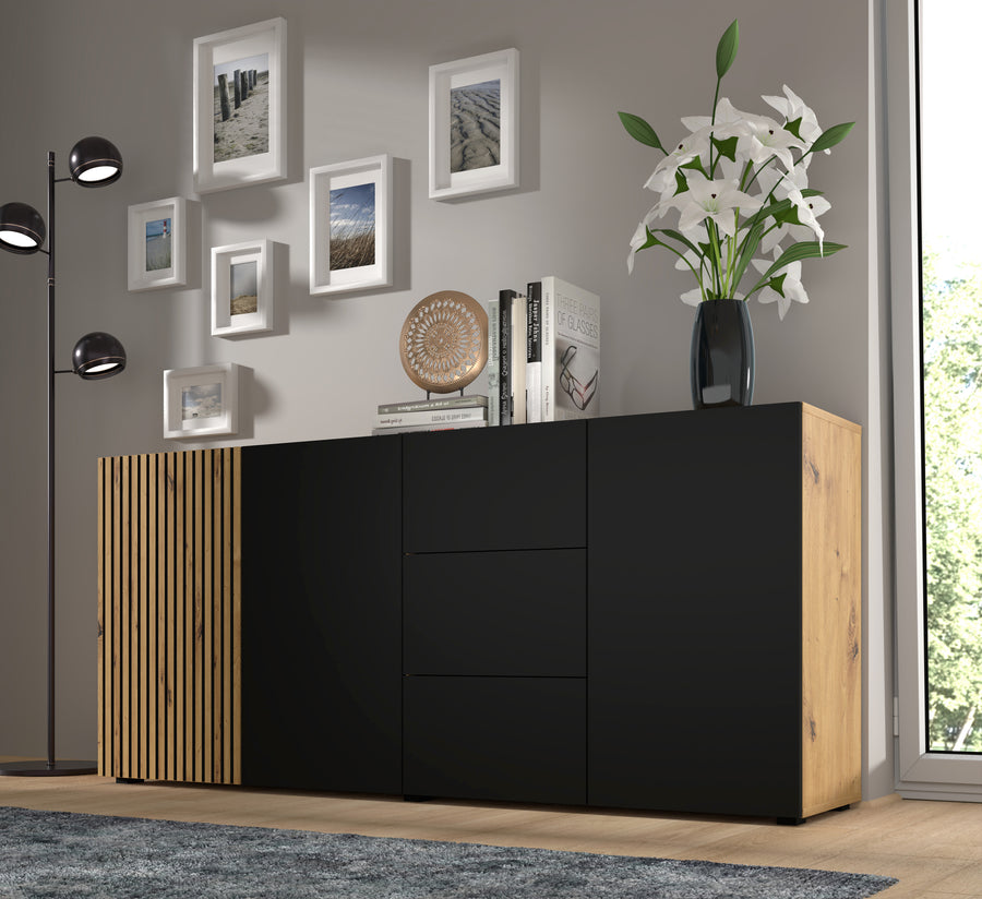Kommode – AURIS I – 180 cm Design mit Push-to-Open