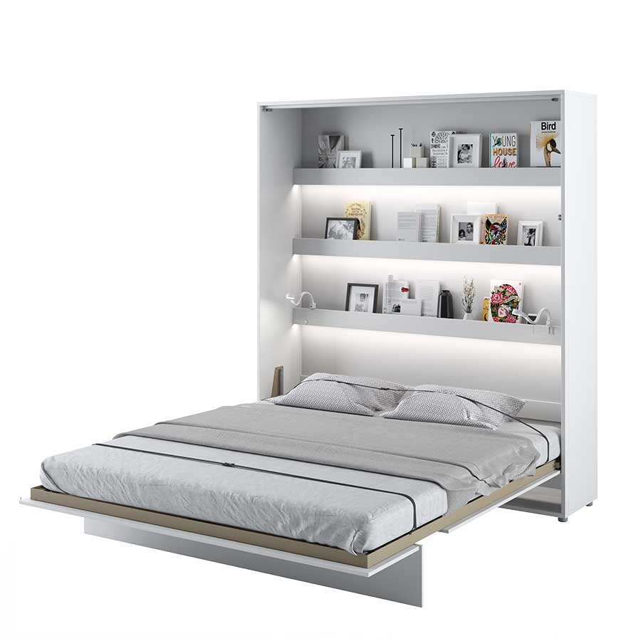 Klappbett – BED CONCEPT – Vertikales Wandbett 180×200 cm mit Metallrahmen