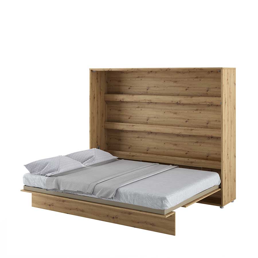 Klappbett – BED CONCEPT – Horizontales Wandbett 160×200 cm mit Metallrahmen