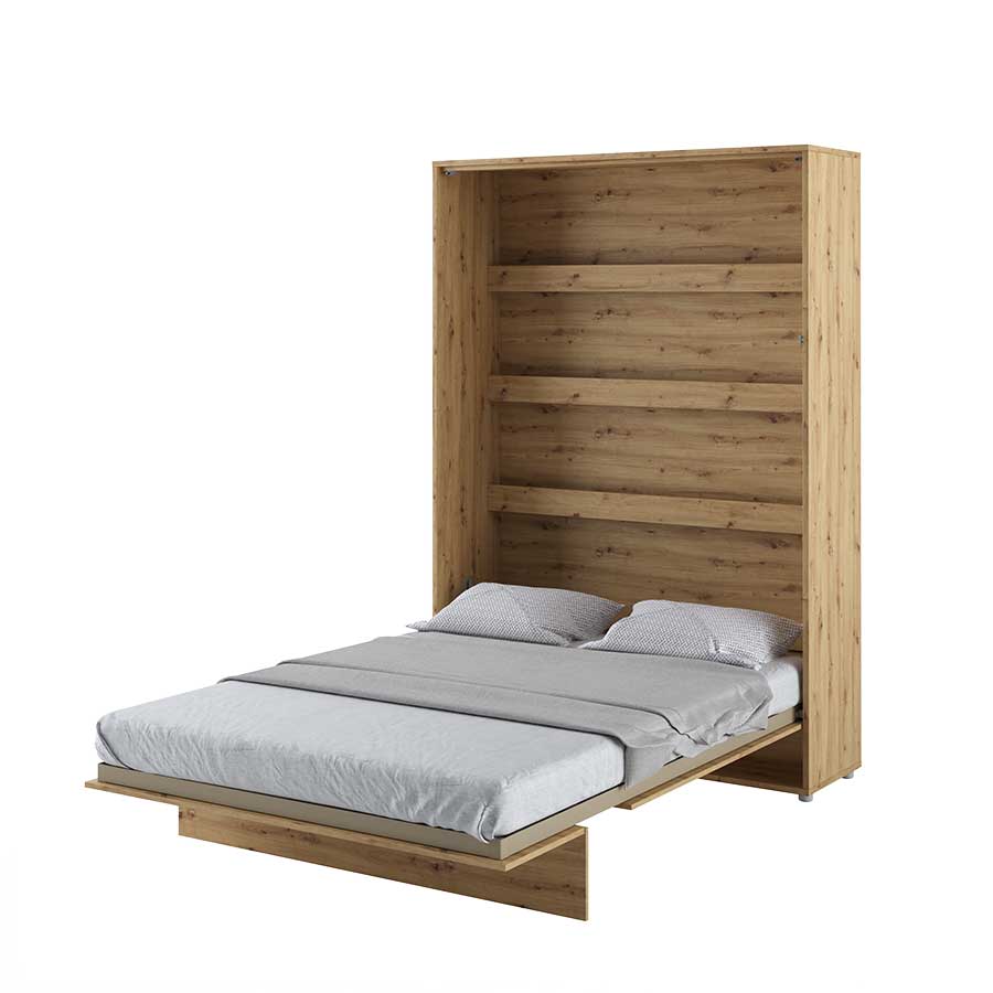 Klappbett – BED CONCEPT – Vertikales Wandbett 140×200 cm mit Metallrahmen