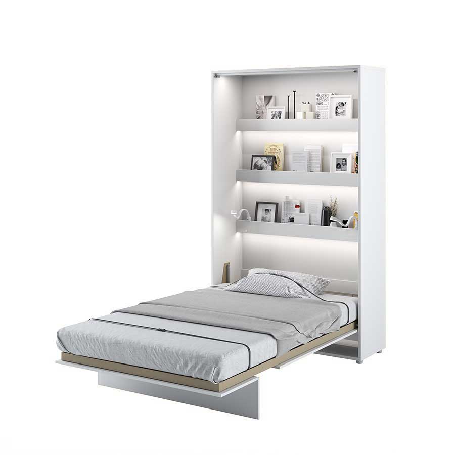 Klappbett – BED CONCEPT – Vertikales Wandbett 120×200 cm mit Metallrahmen