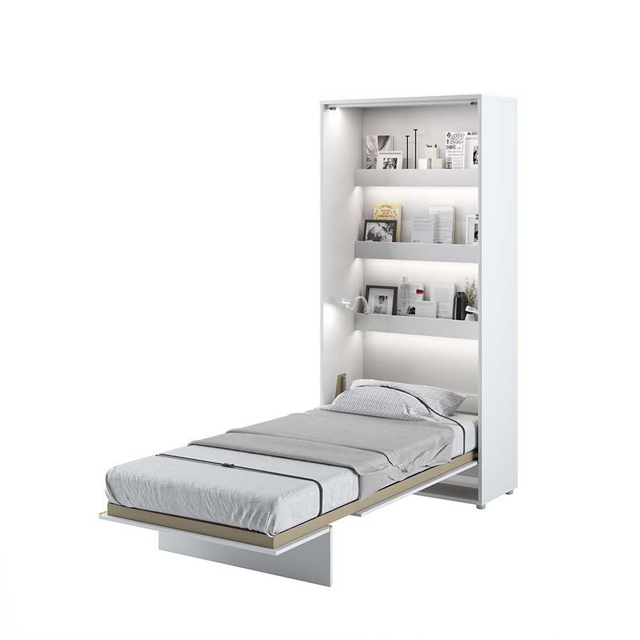 Klappbett – BED CONCEPT – Vertikales Wandbett 90×200 cm mit Metallrahmen