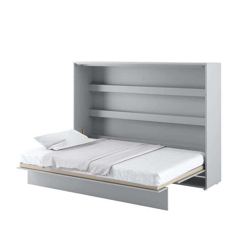Klappbett – BED CONCEPT – Horizontales Wandbett 140×200 cm mit Metallrahmen