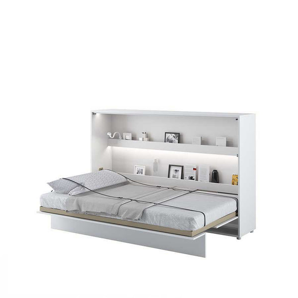 Klappbett – BED CONCEPT – Horizontales Wandbett 120×200 cm mit Metallrahmen