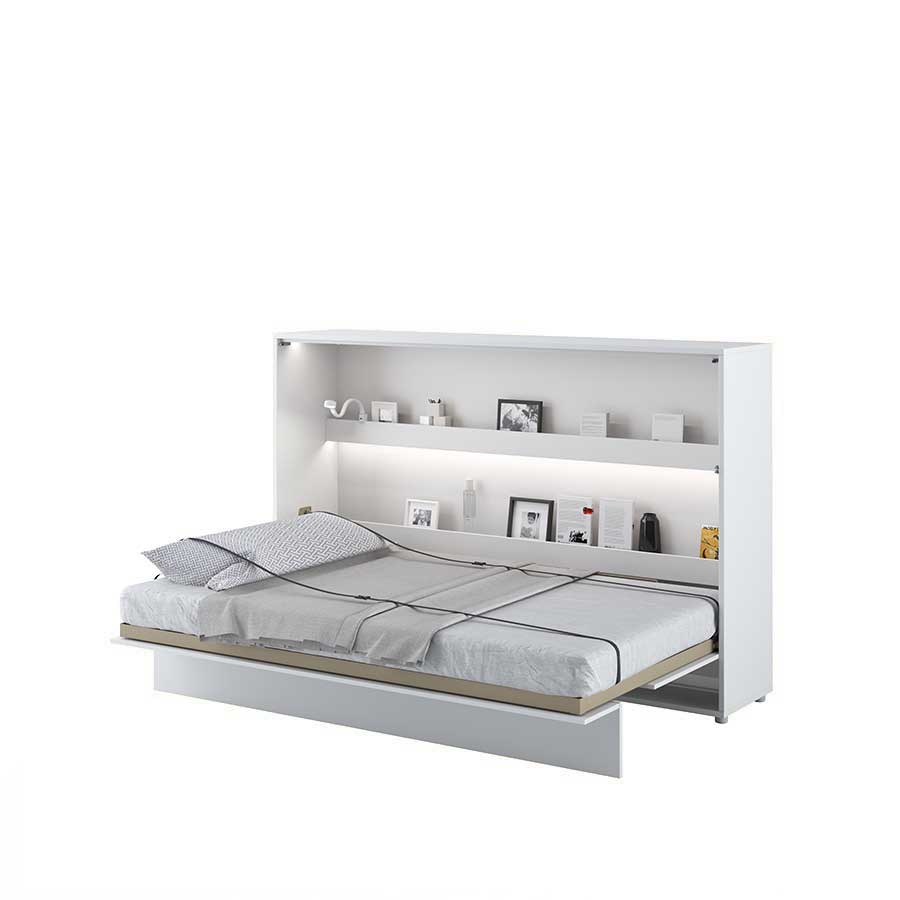Klappbett – BED CONCEPT – Horizontales Wandbett 120×200 cm mit Metallrahmen