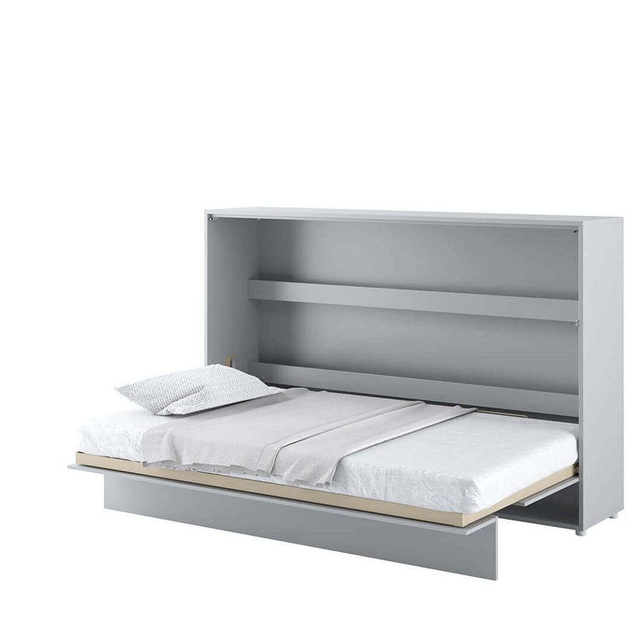 Klappbett – BED CONCEPT – Horizontales Wandbett 120×200 cm mit Metallrahmen