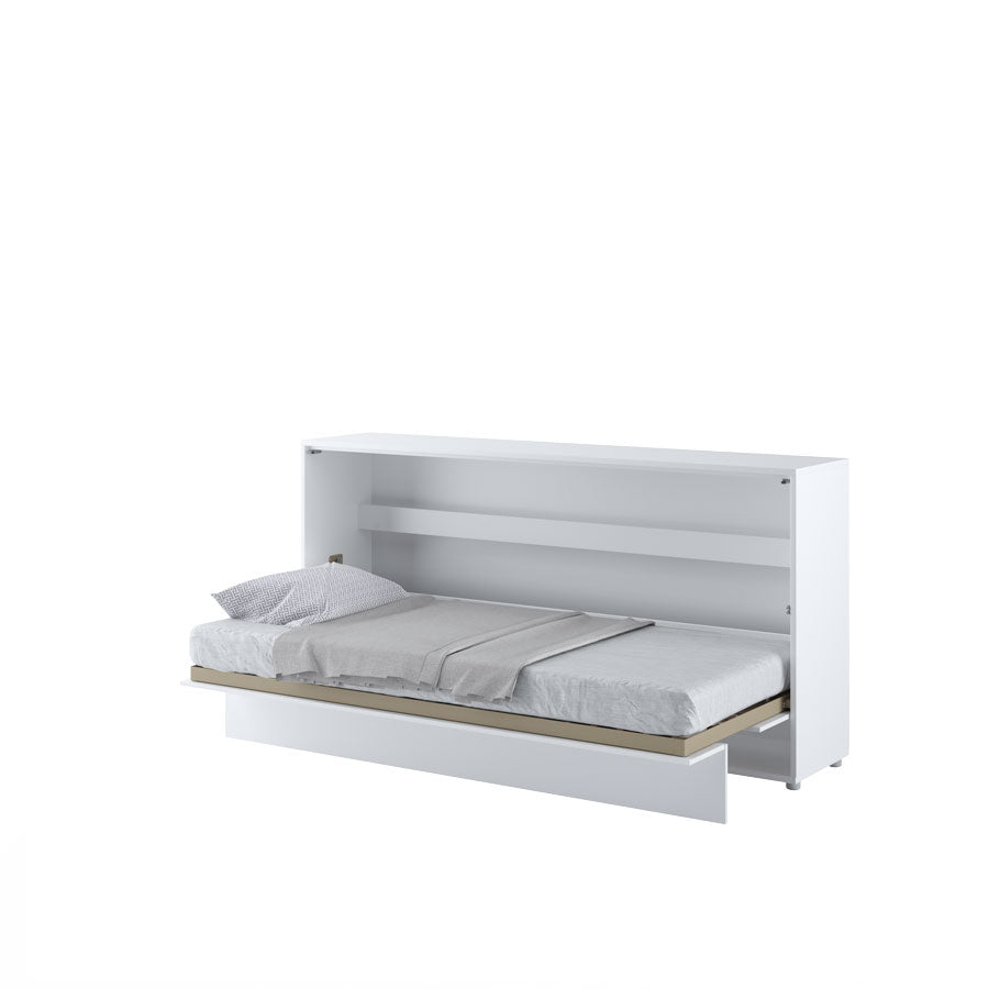 Klappbett – BED CONCEPT – Horizontales Wandbett 90×200 cm mit Metallrahmen