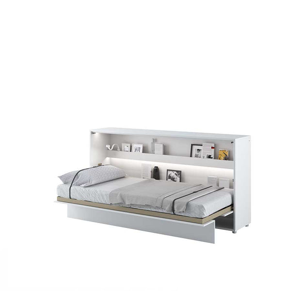 Klappbett – BED CONCEPT – Horizontales Wandbett 90×200 cm mit Metallrahmen
