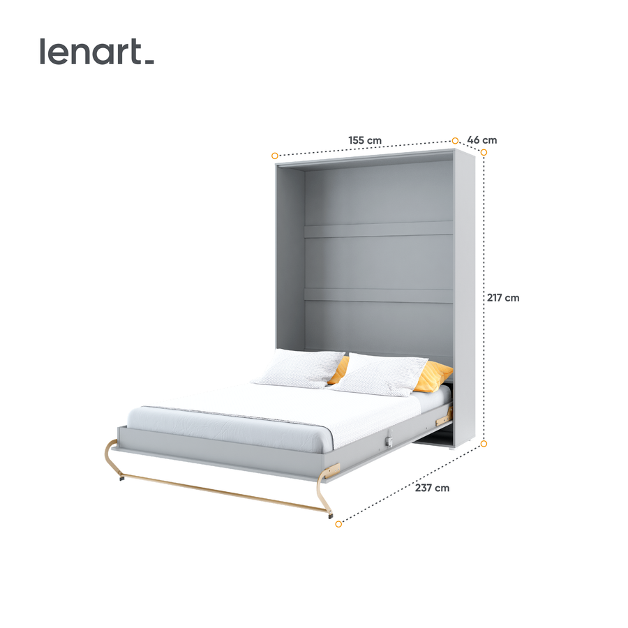 Klappbett – CONCEPT PRO – Vertikales Wandbett mit Komfortmechanismus