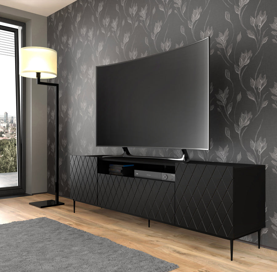 TV-Schrank – DIUNA B – Modernes Lowboard mit Stauraum