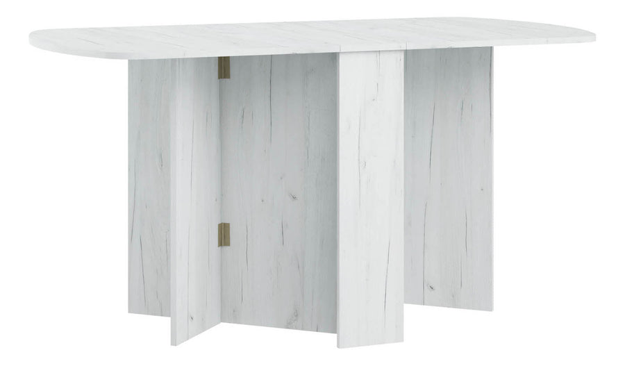 Esstisch – HOMI MINI 2 – Ausziehbarer Klapptisch mit Holzoptik