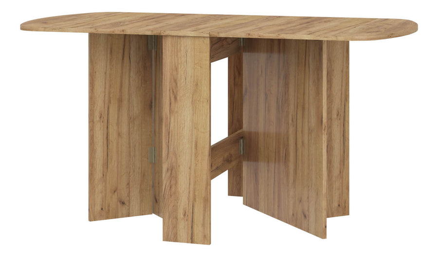 Esstisch – HOMI MINI 2 – Ausziehbarer Klapptisch mit Holzoptik