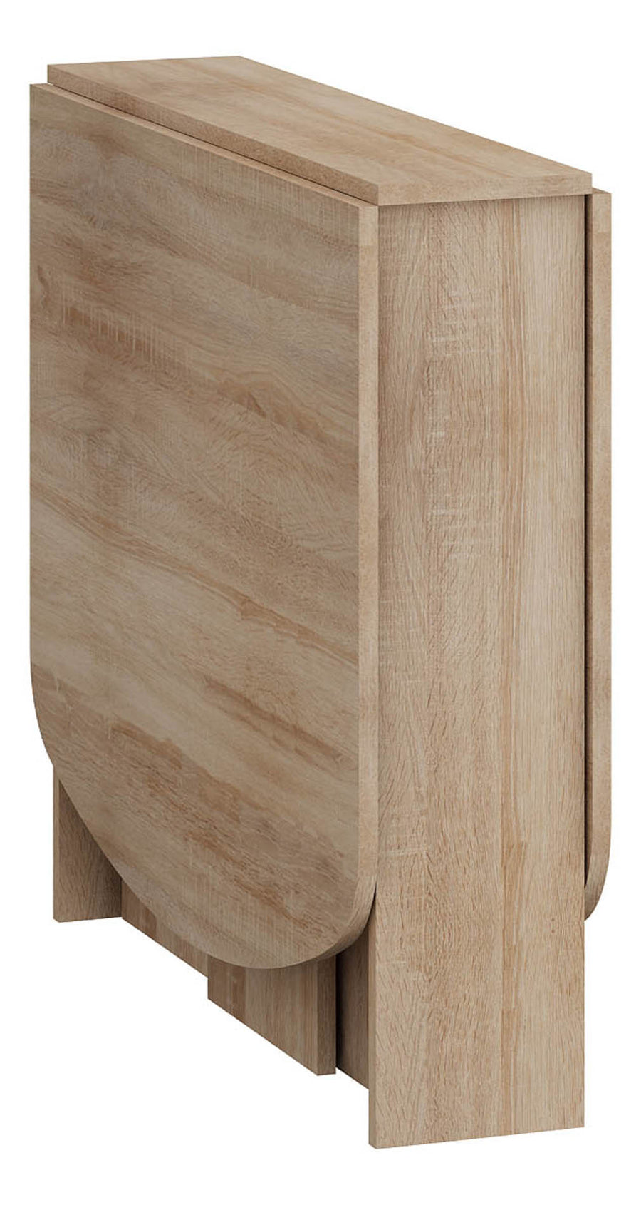 Esstisch – HOMI MINI 2 – Ausziehbarer Klapptisch mit Holzoptik