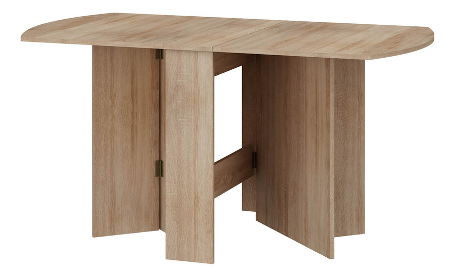 Esstisch – HOMI MINI 2 – Ausziehbarer Klapptisch mit Holzoptik