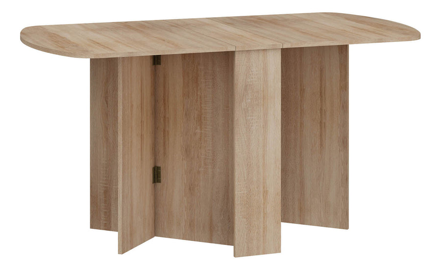 Esstisch – HOMI MINI 2 – Ausziehbarer Klapptisch mit Holzoptik