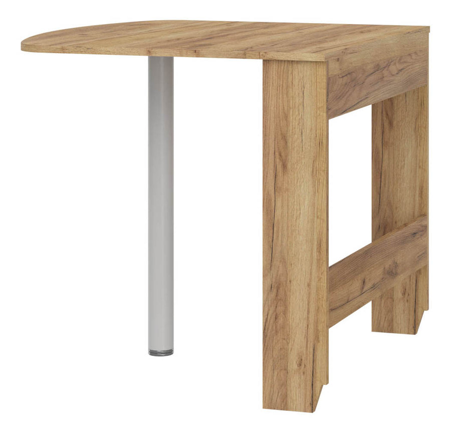 Esstisch – HOMI MINI EXPERT 6 – Klappbarer Wandtisch in Holzoptik