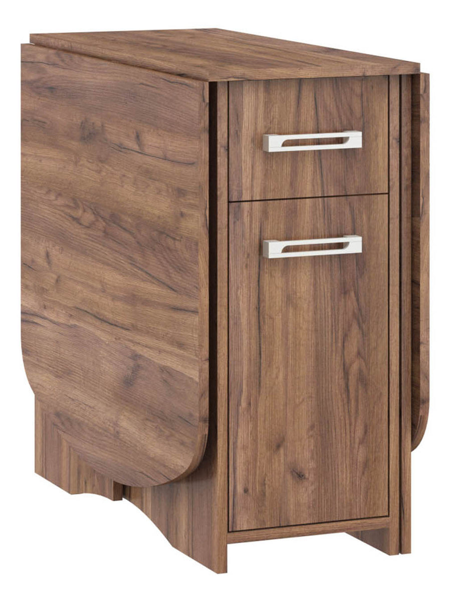 Esstisch – HOMI MINI EXPERT X – Klappbarer Ausziehtisch mit Stauraum