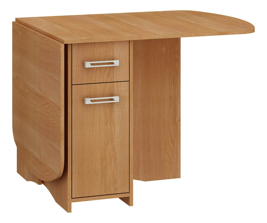 Esstisch – HOMI MINI EXPERT X – Klappbarer Ausziehtisch mit Stauraum
