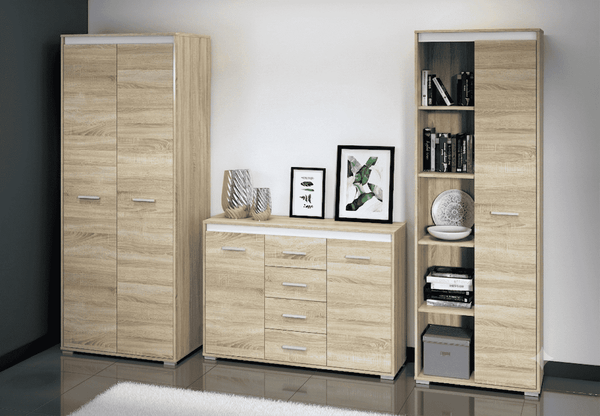 Wohnzimmer Set 3-teilig – AVO – Stilvolle Eleganz und großzügiger Stauraum
