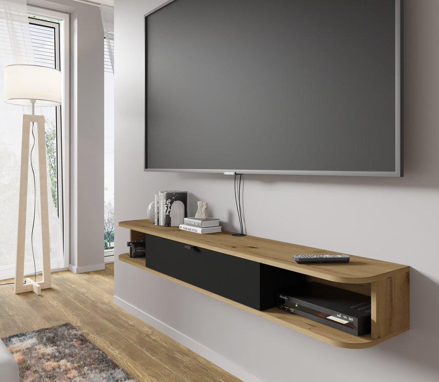 TV-Ständer – ICARUS – Modernes wandhängendes TV-Möbel