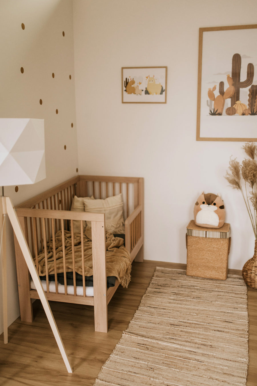 Babybett – OLIVIA – Klassisches Kinderbett mit Sprossen