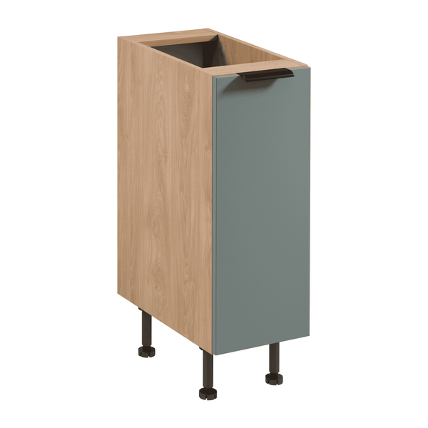 Unterschrank – Livaro – D30 P/L Grün / Sonoma Eiche