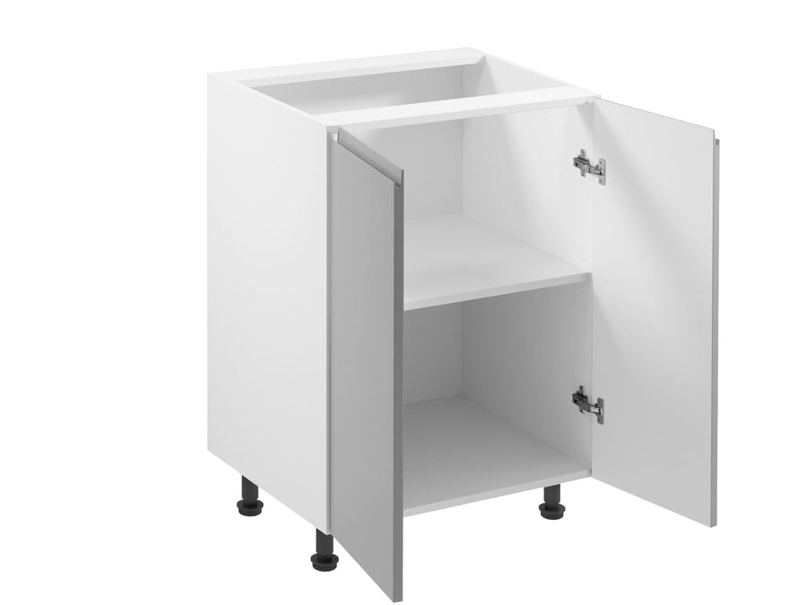 Glanzia Unterschrank 60 cm D60 – Grau Hochglanz