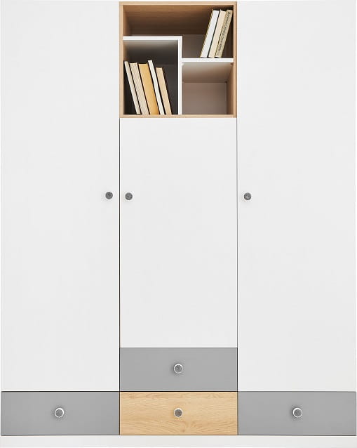 Kleiderschrank – PIXEL System 01 – Funktionaler Stauraum für Schlafzimmer