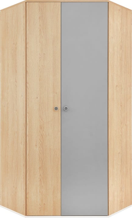 Kleiderschrank – PIXEL System 02 – Ecklösung für Schlafzimmer