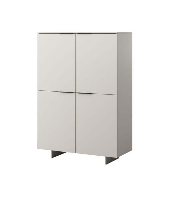 Kommode – CALMA – 100 cm, viertüriges Sideboard mit Stauraum