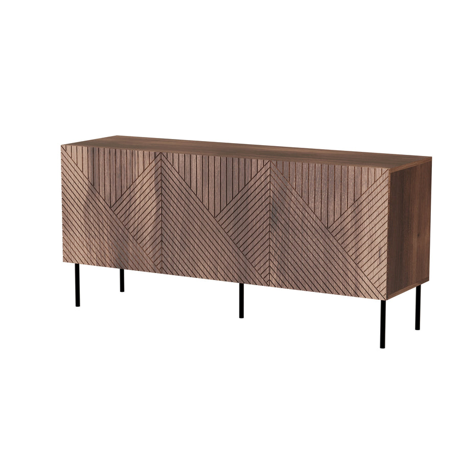 Sideboard – NOCCIOLA – 150 cm, Design mit Push-to-Open-System