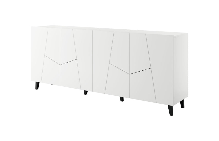 Kommode – VITRAIL – 200 cm, modernes Sideboard mit Mosaikfront