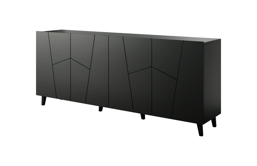 Kommode – VITRAIL – 200 cm, modernes Sideboard mit Mosaikfront