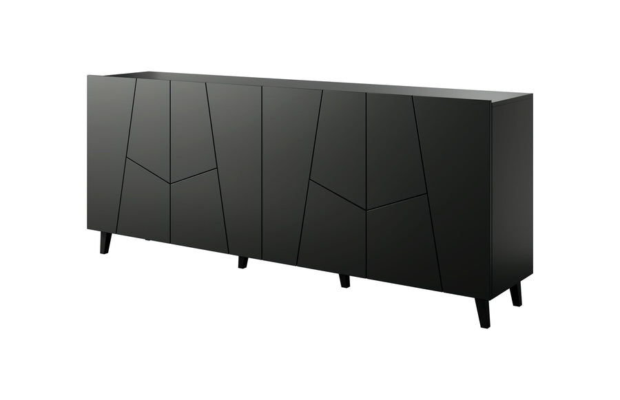 Kommode – VITRAIL – 200 cm, modernes Sideboard mit Mosaikfront