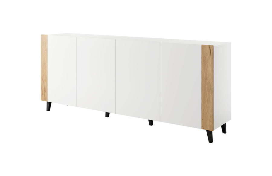 Kommode – PHARE – Moderne Anrichte mit Holzoptik, 200 cm